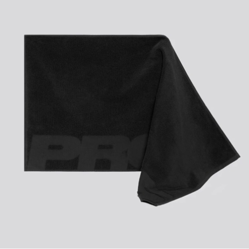 Prozis Black Gym towel